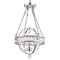 Cwi Lighting Arkansas 3 Light Mini Chandelier With Chrome Finish 9957P12-3-601 - alternate 4